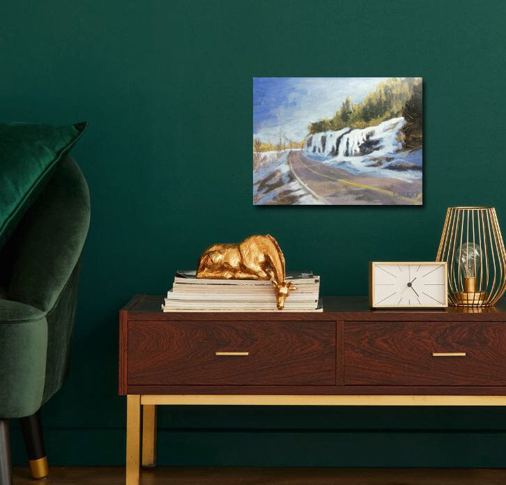 Late Winter Road L Berry Art Studio