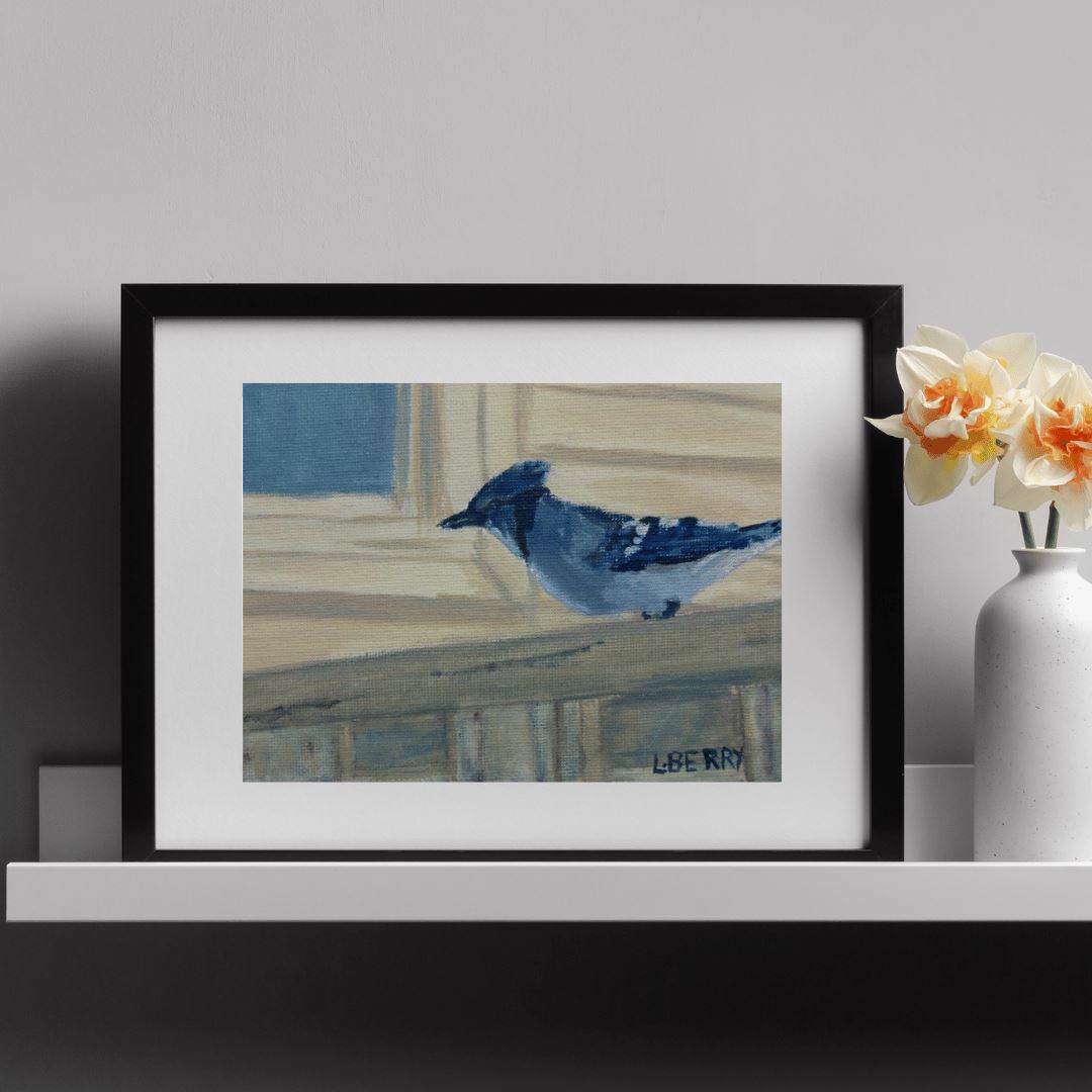 The Hesitant One L Berry Art Studio